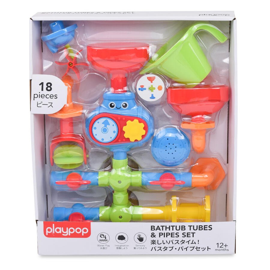 Bathtub Tubes & Pipes Set