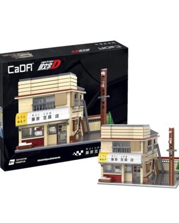 CaDA Initial D Fujiwara Tofu Shop Bricks Mechanical Master