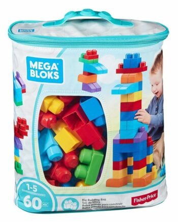 Mega Bloks Classic Big Building Bag 60 Pieces
