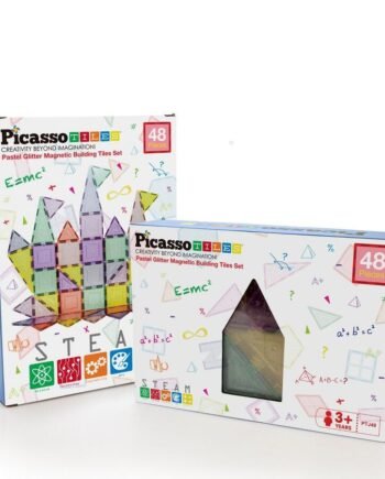 Picasso Tiles 48pcs Magnetic Tiles in Blister