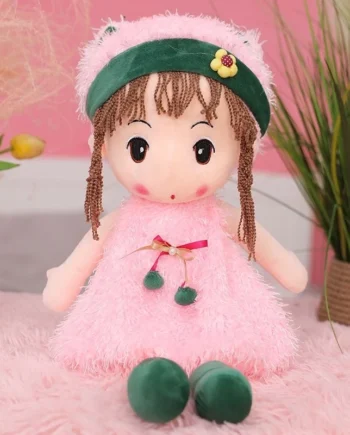 60CM Soft Furry Skirt girl doll