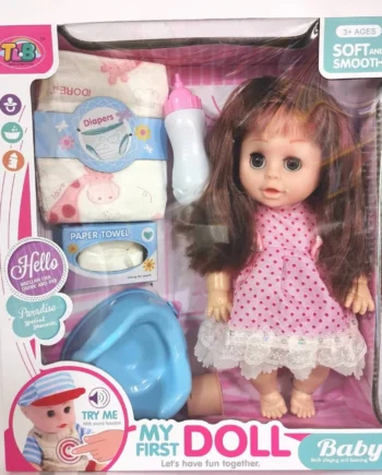 30cm height BABY DOLL SET FOR GIRL