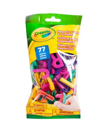 Crayola Magnetic Letters & Numbers (77pcs)