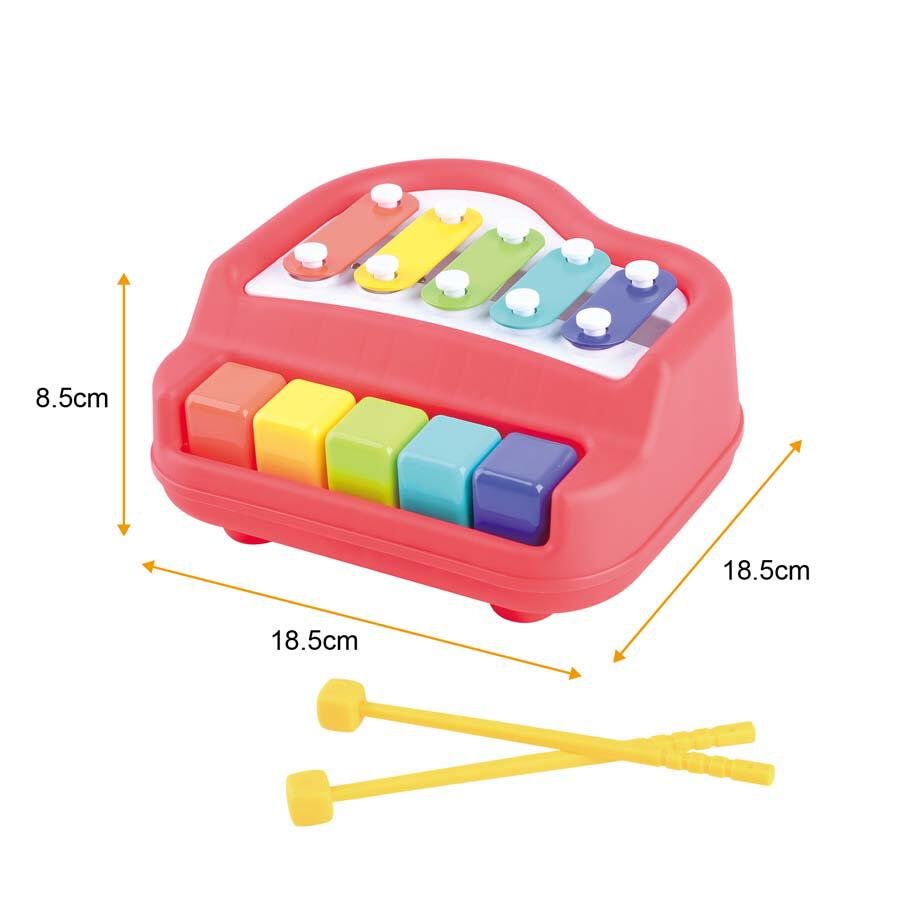 2 in 1 Piano & Xylophone